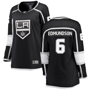 Women's Los Angeles Kings Joel Edmundson Fanatics Branded Breakaway Home Jersey - Black