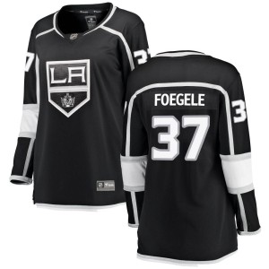 Women's Los Angeles Kings Warren Foegele Fanatics Branded Breakaway Home Jersey - Black