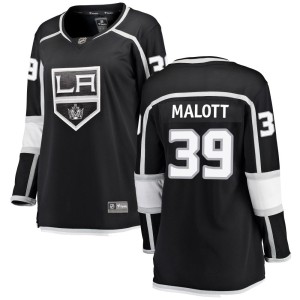 Women's Los Angeles Kings Jeff Malott Fanatics Branded Breakaway Home Jersey - Black