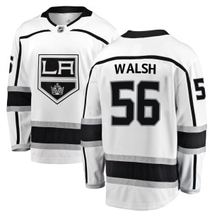 Men's Los Angeles Kings Reilly Walsh Fanatics Branded Breakaway Away Jersey - White