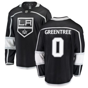 Youth Los Angeles Kings Liam Greentree Fanatics Branded Breakaway Black Home Jersey - Green