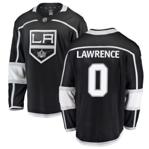 Youth Los Angeles Kings Kaleb Lawrence Fanatics Branded Breakaway Home Jersey - Black