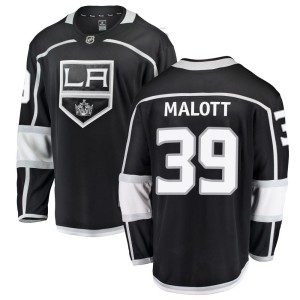 Youth Los Angeles Kings Jeff Malott Fanatics Branded Breakaway Home Jersey - Black