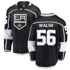 Youth Los Angeles Kings Reilly Walsh Fanatics Branded Breakaway Home Jersey - Black