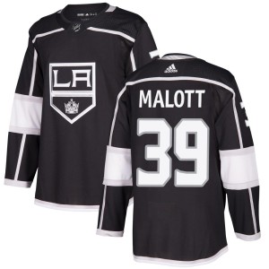 Youth Los Angeles Kings Jeff Malott Adidas Authentic Home Jersey - Black