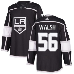 Youth Los Angeles Kings Reilly Walsh Adidas Authentic Home Jersey - Black