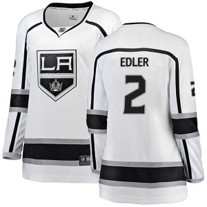 Women's Los Angeles Kings Alexander Edler Fanatics Branded Breakaway Away Jersey - White