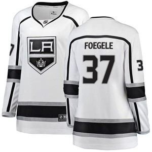 Women's Los Angeles Kings Warren Foegele Fanatics Branded Breakaway Away Jersey - White