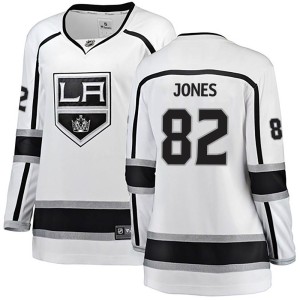 Women's Los Angeles Kings Caleb Jones Fanatics Branded Breakaway Away Jersey - White