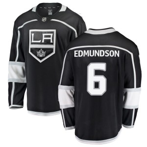 Men's Los Angeles Kings Joel Edmundson Fanatics Branded Breakaway Home Jersey - Black